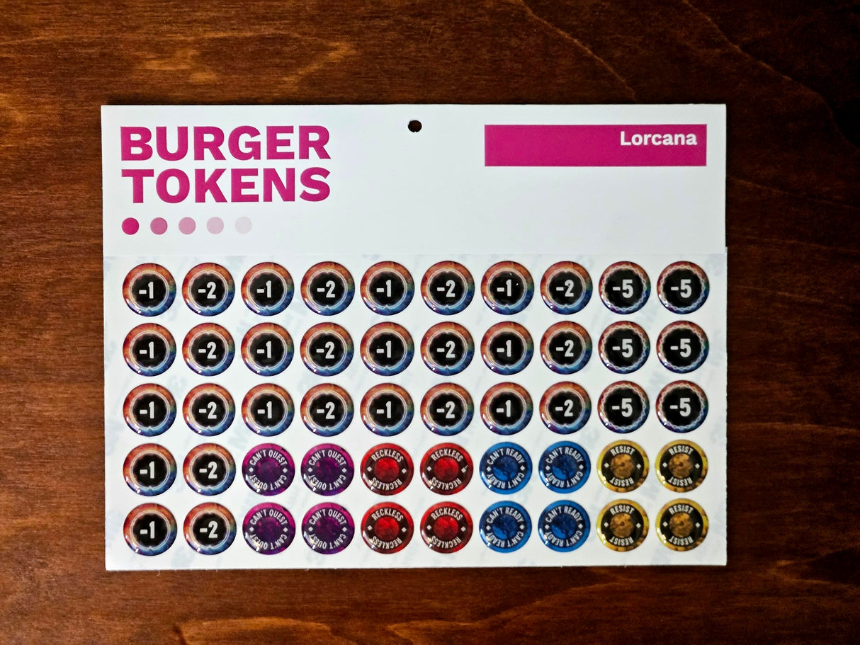 Disney Lorcana Tokens