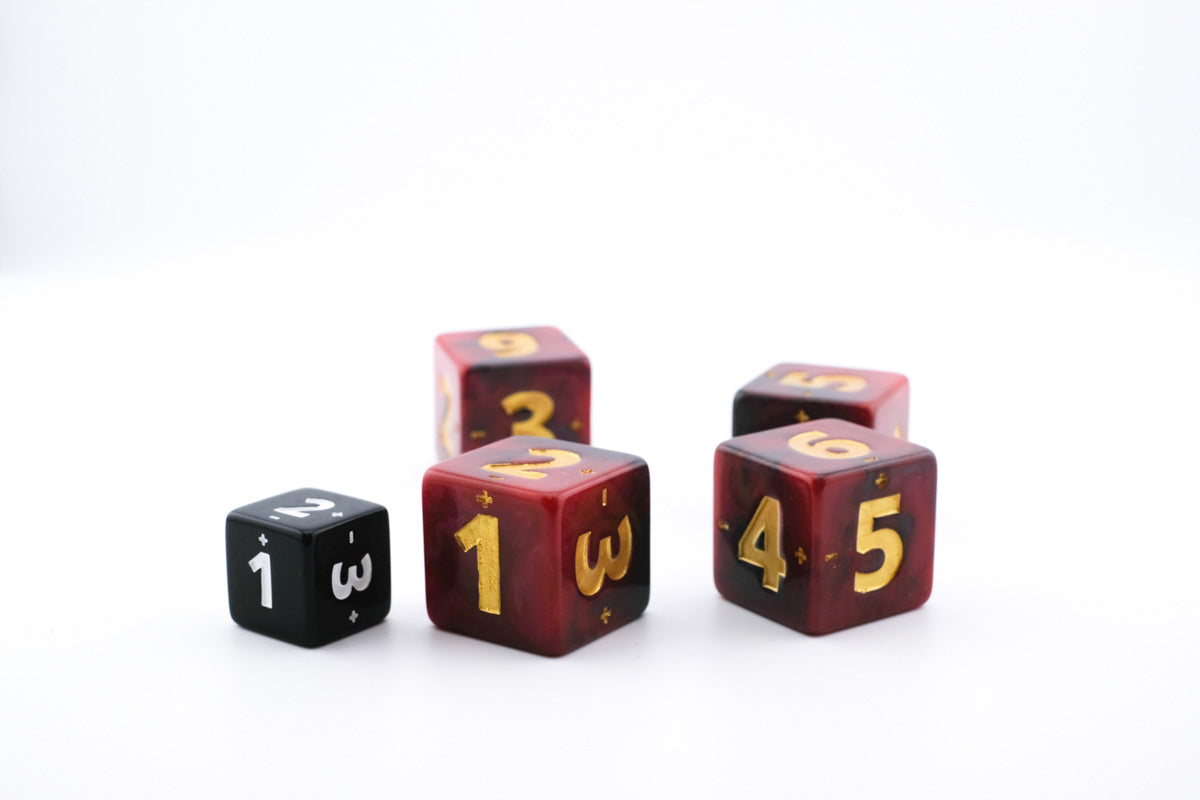 Spindown Counters (d6 dice)