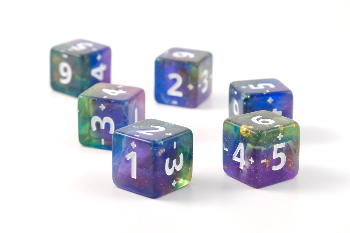 Spindown Counters (d6 dice)