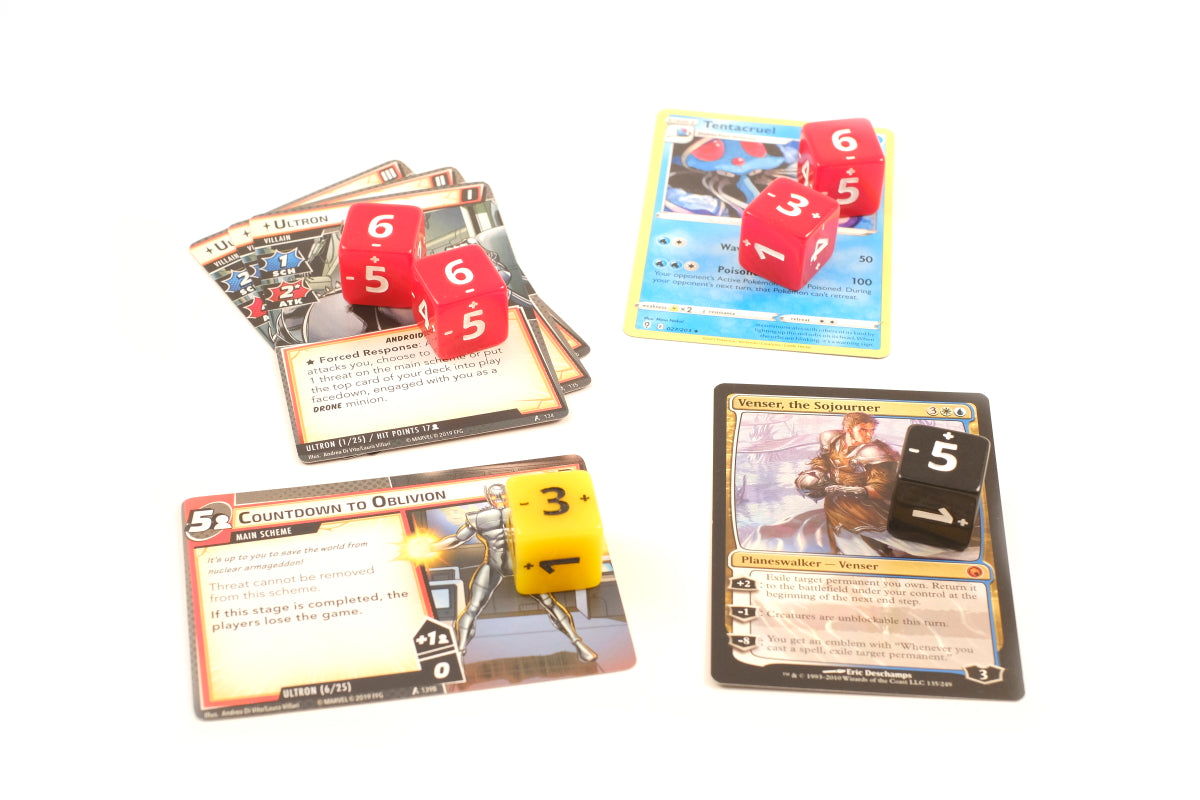 Spindown Counters (d6 dice)