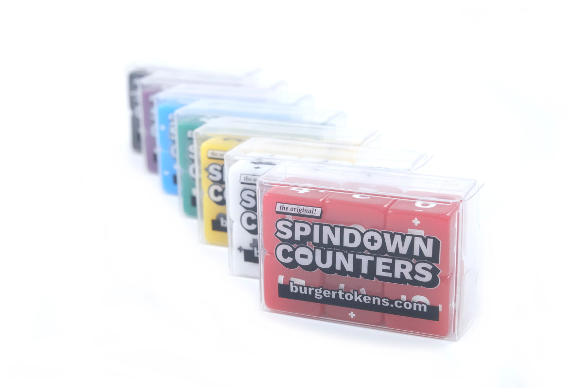Spindown Counters (d6 dice)