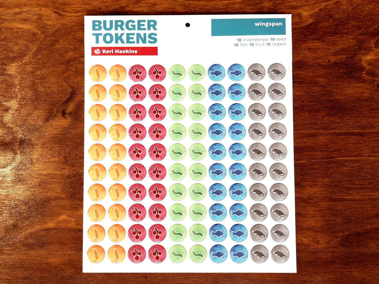 Wingspan Tokens