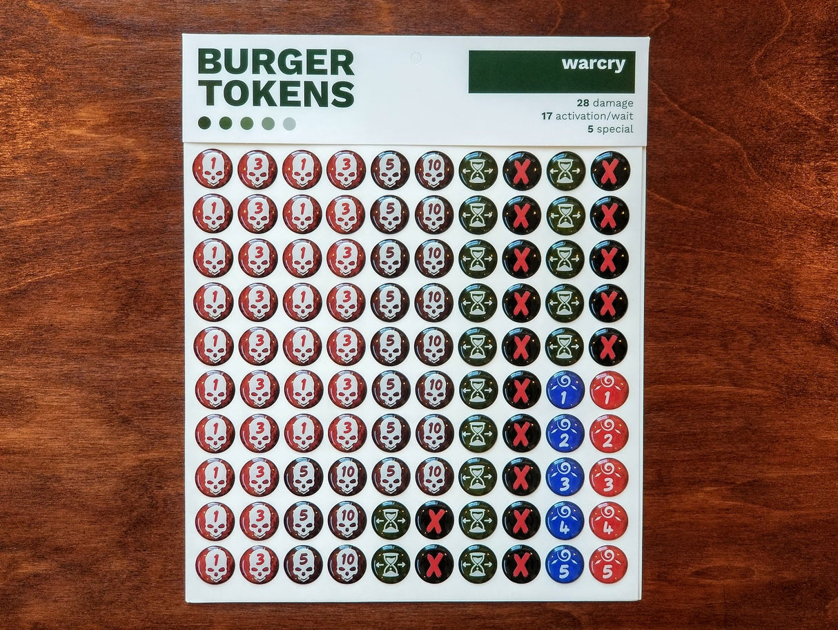 Warcry Tokens
