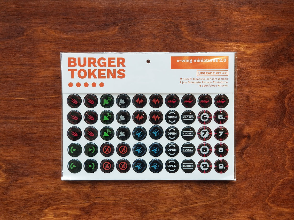 Upgrade #2: X-Wing Miniatures Game 2.0 Tokens