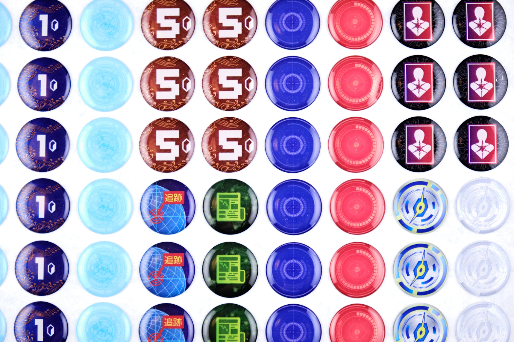 Burger Tokens: Premium Netrunner LCG Tokens