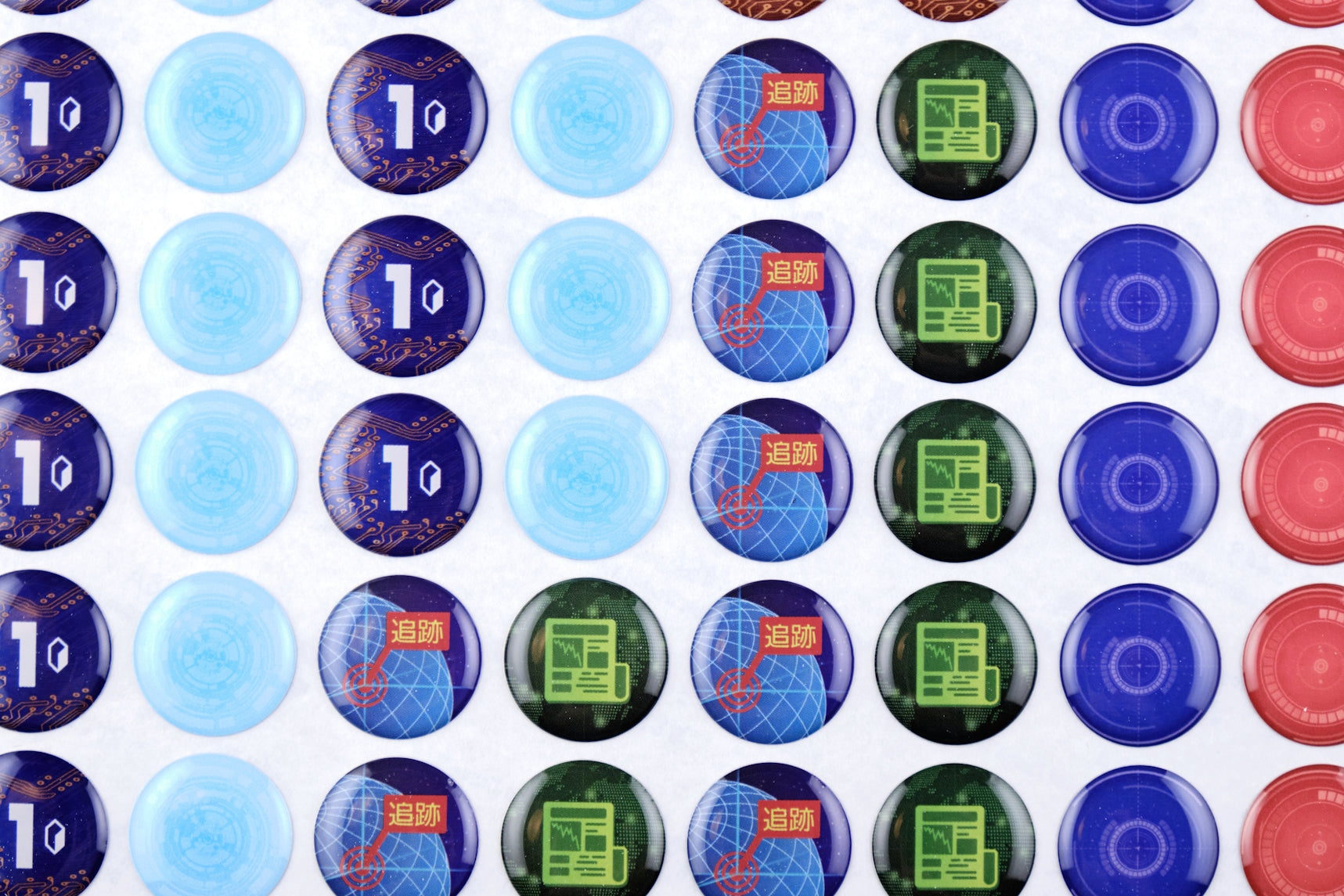 Burger Tokens: Premium Netrunner LCG Tokens