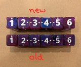 Spindown Counters (d6 dice)