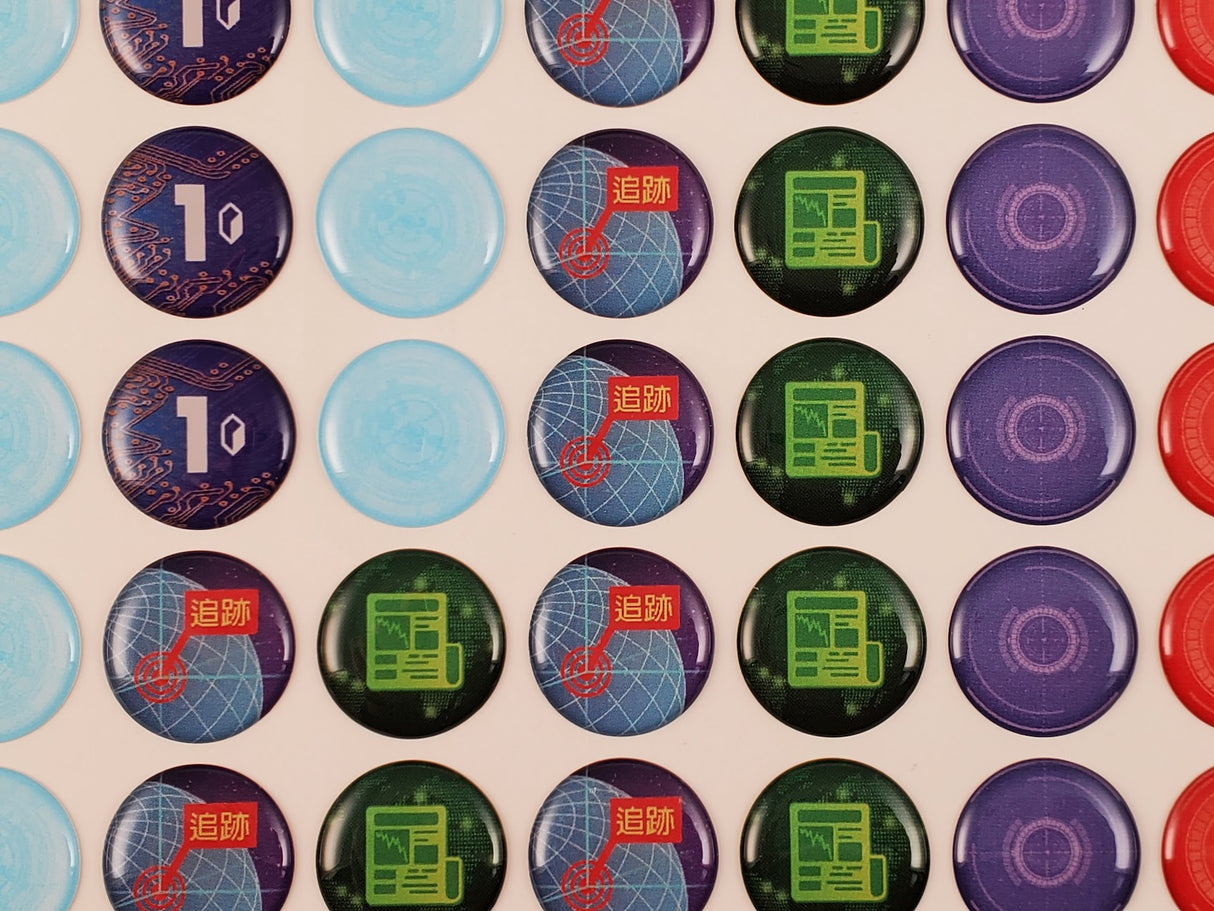 Burger Tokens: Premium Netrunner LCG Tokens